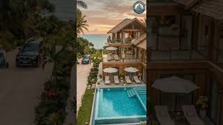 🌴 From Jungle Plot to Luxury Villa Begins 😱 #construction #timelapse #beforeafter