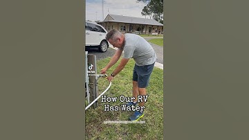 RV Water Hose Hookup | 1995 American Dream