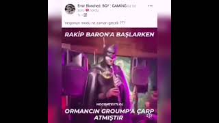 Batman klarnet çalıyor! ( deli taklidi yaparkene ) (dünyadan uzak)