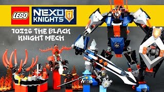 LEGO Nexo Knights 70326 The Black Knight Mech Speed Build w/ Robin & Whiparella