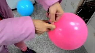 【大倫氣球】氣球如何綁上氣球棒Stick + Holder (Tailloon ... 