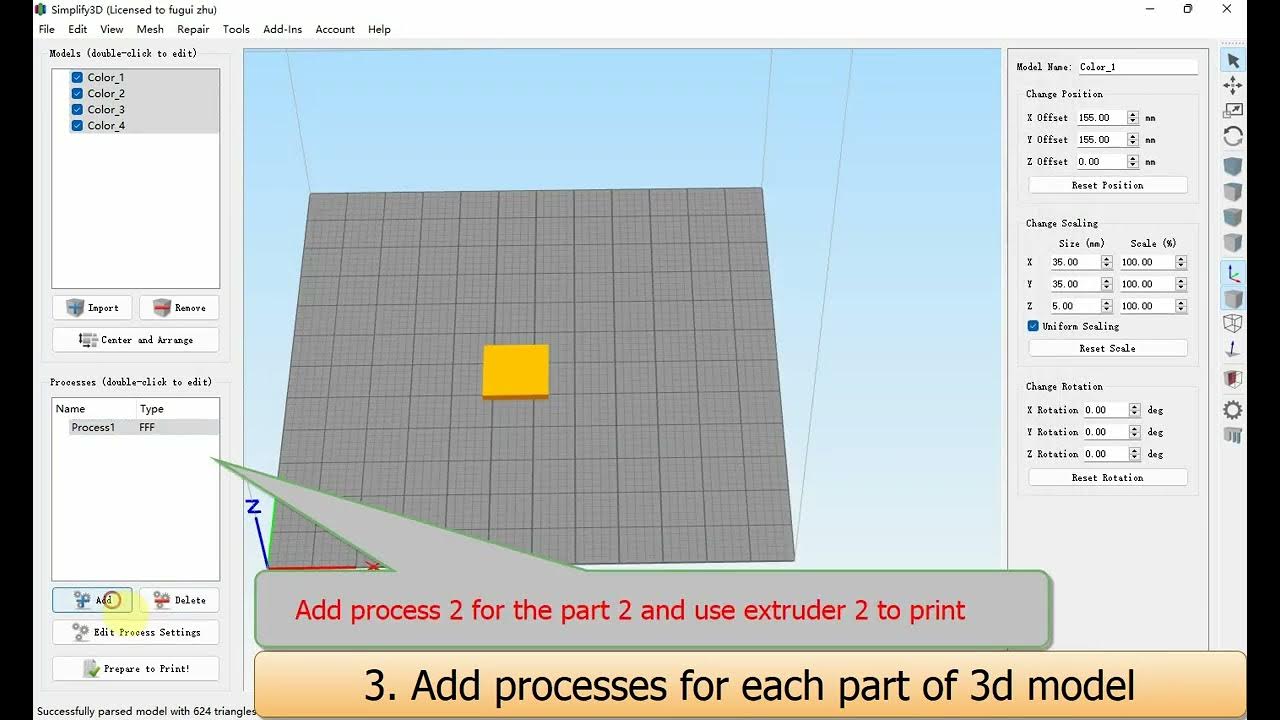 ZONESTAR Z9V5 with E4 hotend Simplify3d Slicing Guide YouTube