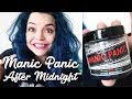 Des cheveux bleus avec Manic Panic After Midnight  ✦ Coloration maison