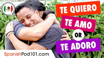 ¿Qué palabra es mejor que te quiero?