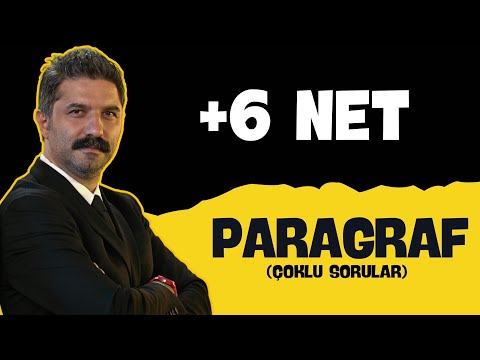 Paragraf | Çoklu Sorular |   + 6 NET