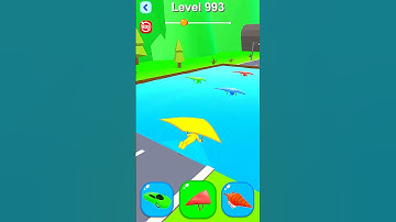 Shape-shifting Funny Race Gameplay new hyper casual games #shapeshifting #gameplay #shorts