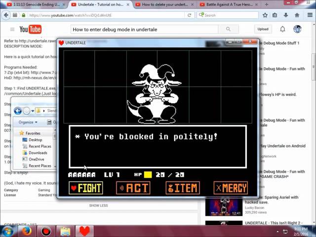 UNDERTALE - BATTLE SIMULATOR BY RTF All Debug mode 