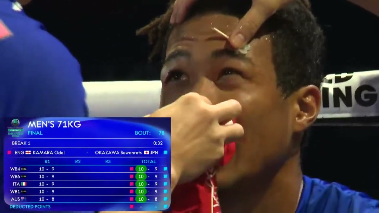 78. (M71KG) KAMARA Odel (ENG) WON R3 VS OKAZAWA Sewonrets (JPN)