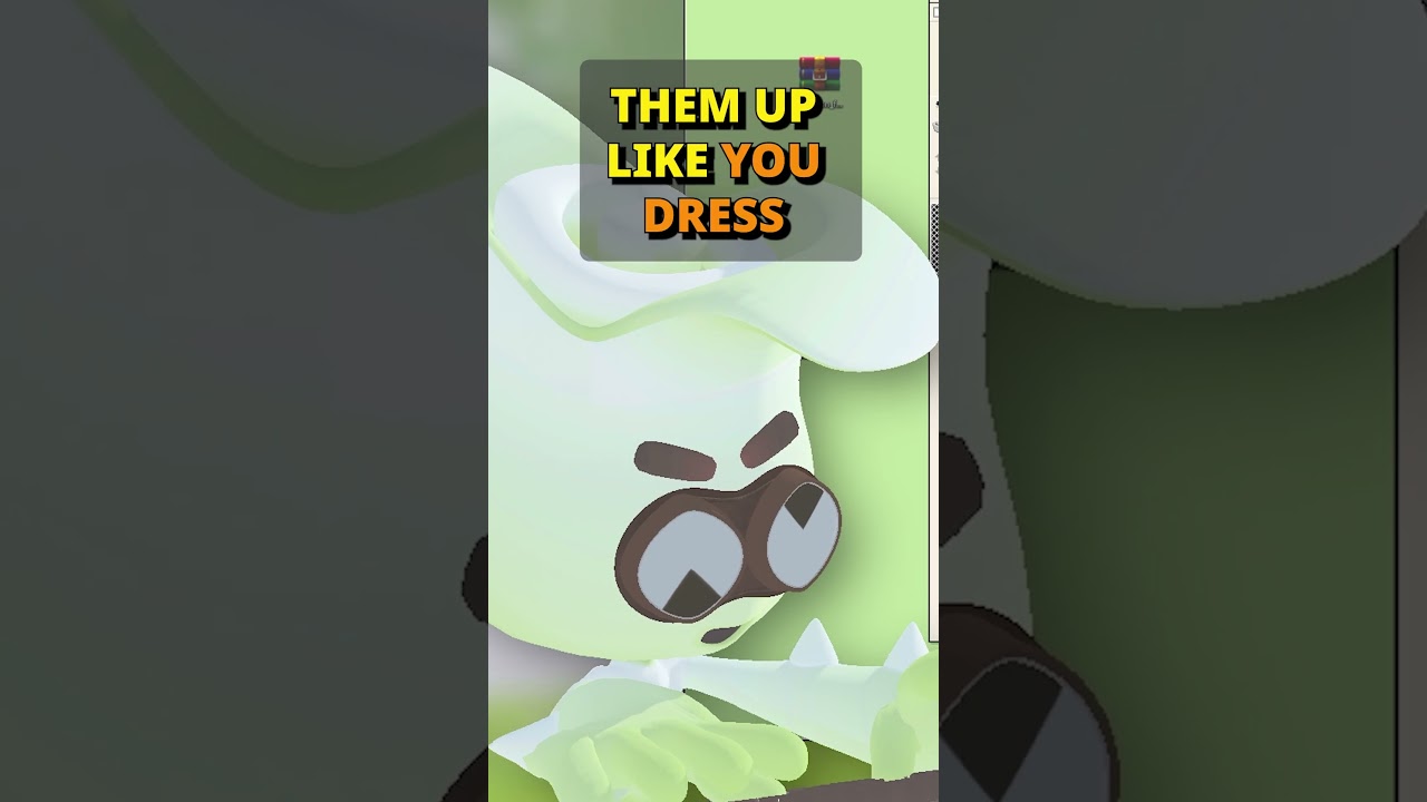 Don't Dress Your Characters Like You #vtuber #animationart #characterdesign #pixelart