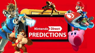 Nintendo Direct PREDICTIONS - Mario Kart 9, Zelda 35th, 3D Kirby, Metroid Prime 4, BoTW2?