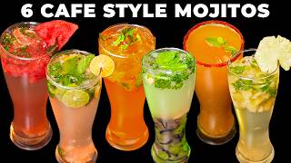 गर्मियों में बनाये ठंडा ठंडा रेस्टोरेंट जैसा ड्रिंक्स | 6 Refreshing Cafe Style Drinks |Summer Drink