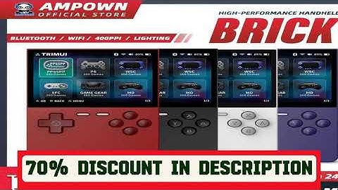 A must-have product! TRIMUI BRICK Handheld Game Console 3.2