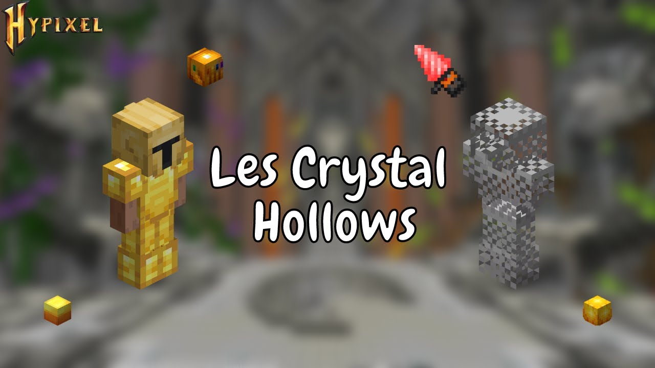 Tuto minage Les Crystal Hollows [FR] / Hypixel Skyblock (partie 2 ...