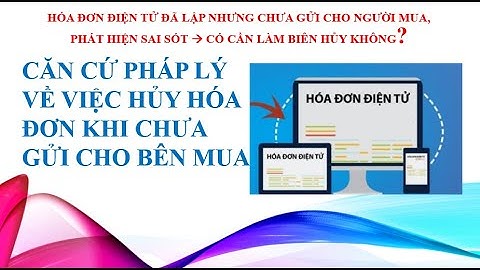 Khi nào thì phải lập biên bản hủy hóa đơn