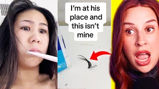 tiktok drama that left a mess - REACTION