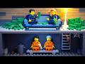 Rich Couple VS Poor Couple Challenge in LEGO City Lockup | Lego Stop Motion Animation