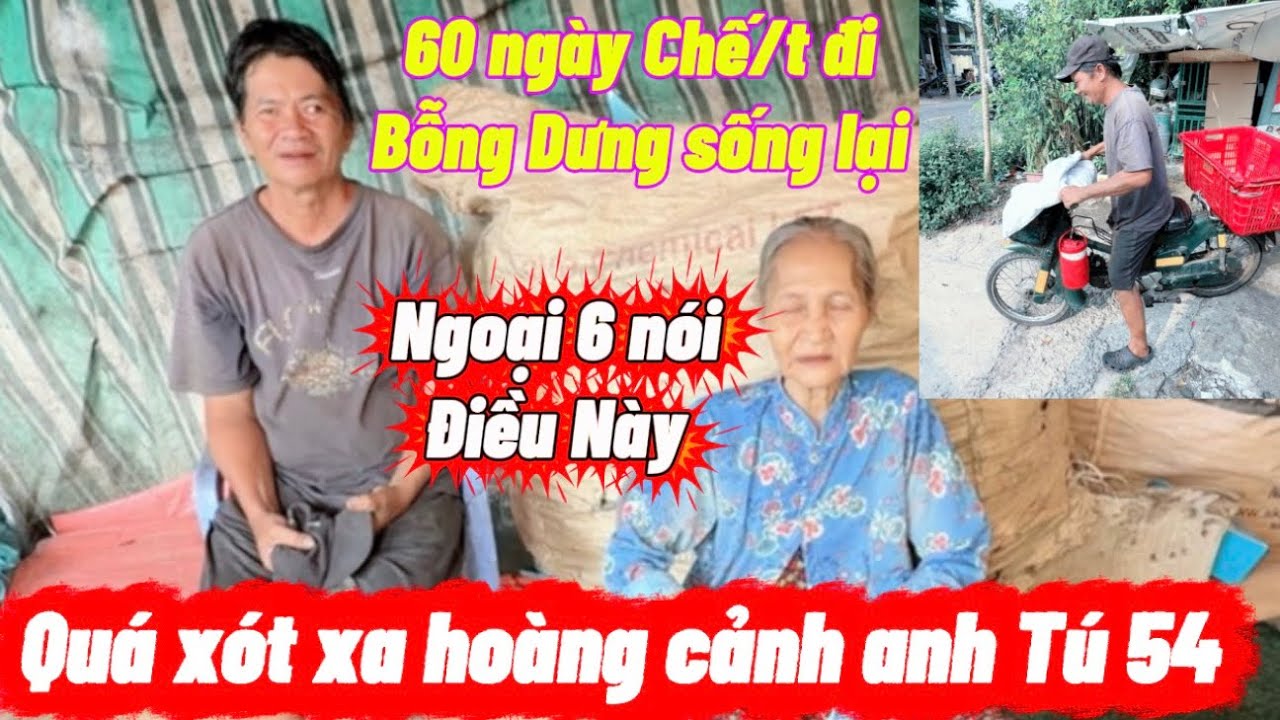 Biến cố Cuộc Đời anh Tú 54T đi làm hồ bị té hư hợp sọ đi lượm ve chai nuôi mẹ già