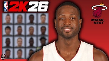 The Perfect DWAYNE WADE Face Creation NBA 2K26! (No Pausing Needed)