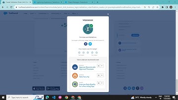 Formulas and Validations | Create Validation Rules | Trailhead/Salesforce