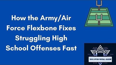 How the Army/Air Force Flexbone Fixes Struggling High School Offenses Fast