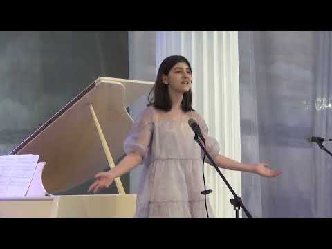 Видео: 04 Отчётный концерт 27 мая 2022 года. Класс вокала  Хамоуд Е. М.