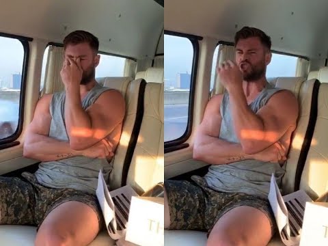 Chris Hemsworth aka Thor again struck in traffic at Bangkok in Thailand