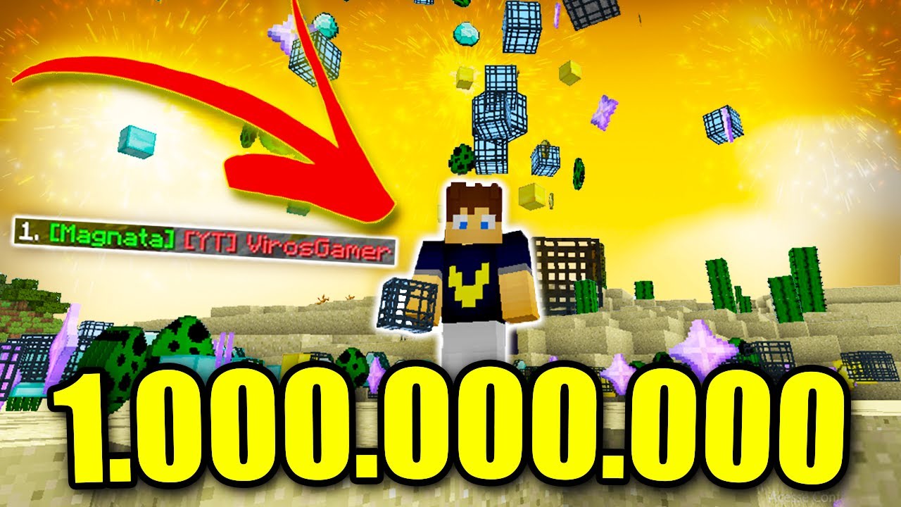 Minecraft: GASTANDO 1 BILHÃO DE COINS! 1.000.000.000 (Factions Fire) #66 ‹ Viros ›