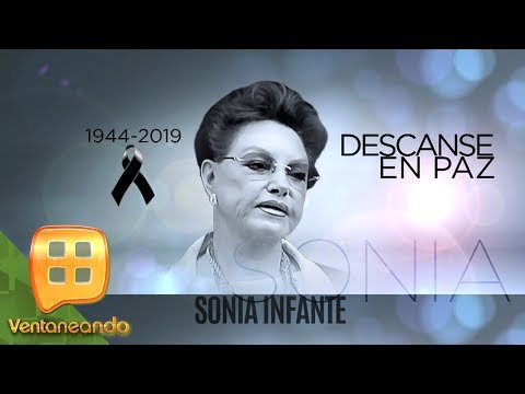 ¡Muere Sonia Infante a causa de una rara enfermedad en la columna vertebral!