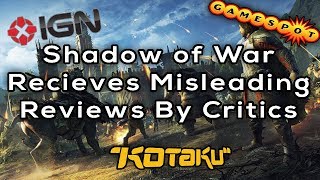 Critics Giving Middle-Earth: Shadow of War False Reviews