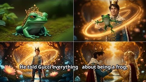 The Enchanted Tale of Max From Frog to Prince #fantasy #story Written and Created by Jenne Saunders 