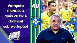 VAMPETA após BRASIL 2 x 1 JAPÃO: "MERMÃO, EU CONFESSO que..." OLHA a ANÁLISE após VITÓRIA na COPA!