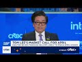 The risk-reward is quite good for stocks now, says Fundstrat's Tom Lee
