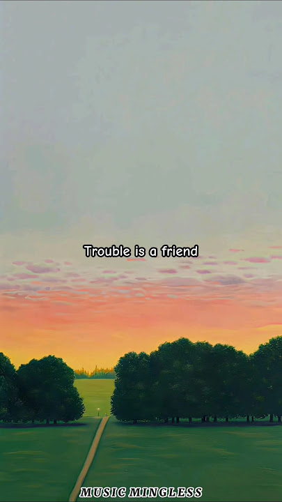 Lenka - Trouble Is A Friend (Lyrics Video)