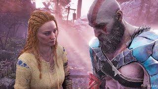 GOD OF WAR RAGNAROK Kratos Wife Faye Final Goodbye & Last Wish (4K 60FPS)