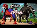 VENOM: THE LAST DANCE! New Suite! VENOM Spinosaurus vs SPIDER-MAN, Hulk &amp; Carnage  ISuperhero PROI