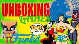 Unboxing DC Legion of collectors Ladies de DC  | funko pop