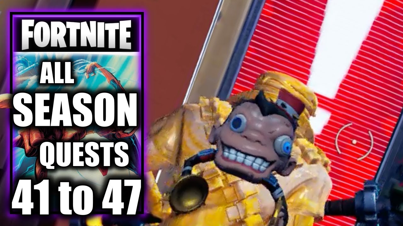 All Season Quest 41 to 47 - Fortnite - Week 6