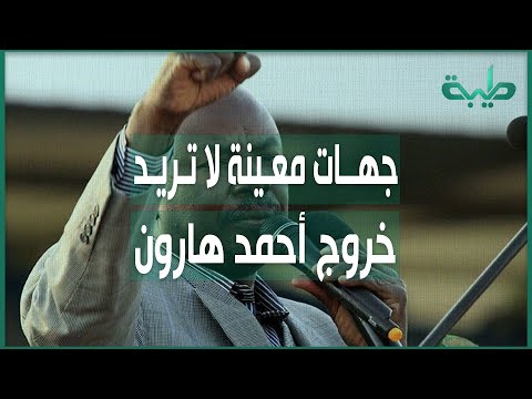 لماذا يعتقل أحمد هارون وماهي الجهات التي تقف خلف اعتقاله