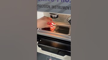 profile projector measure screw