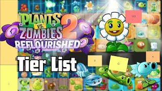 My PvZ2 Reflourished Tier List