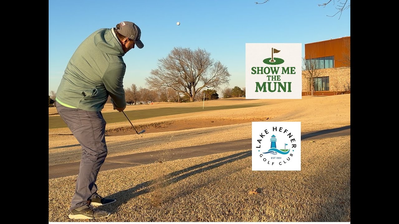 Winter Golf in Oklahoma City!  Lake Hefner Golf Club - North Course. 