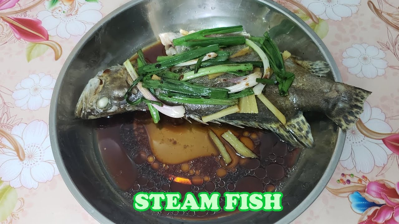 STEAM FISH A 20 MINUTES RECIPE / How to cook