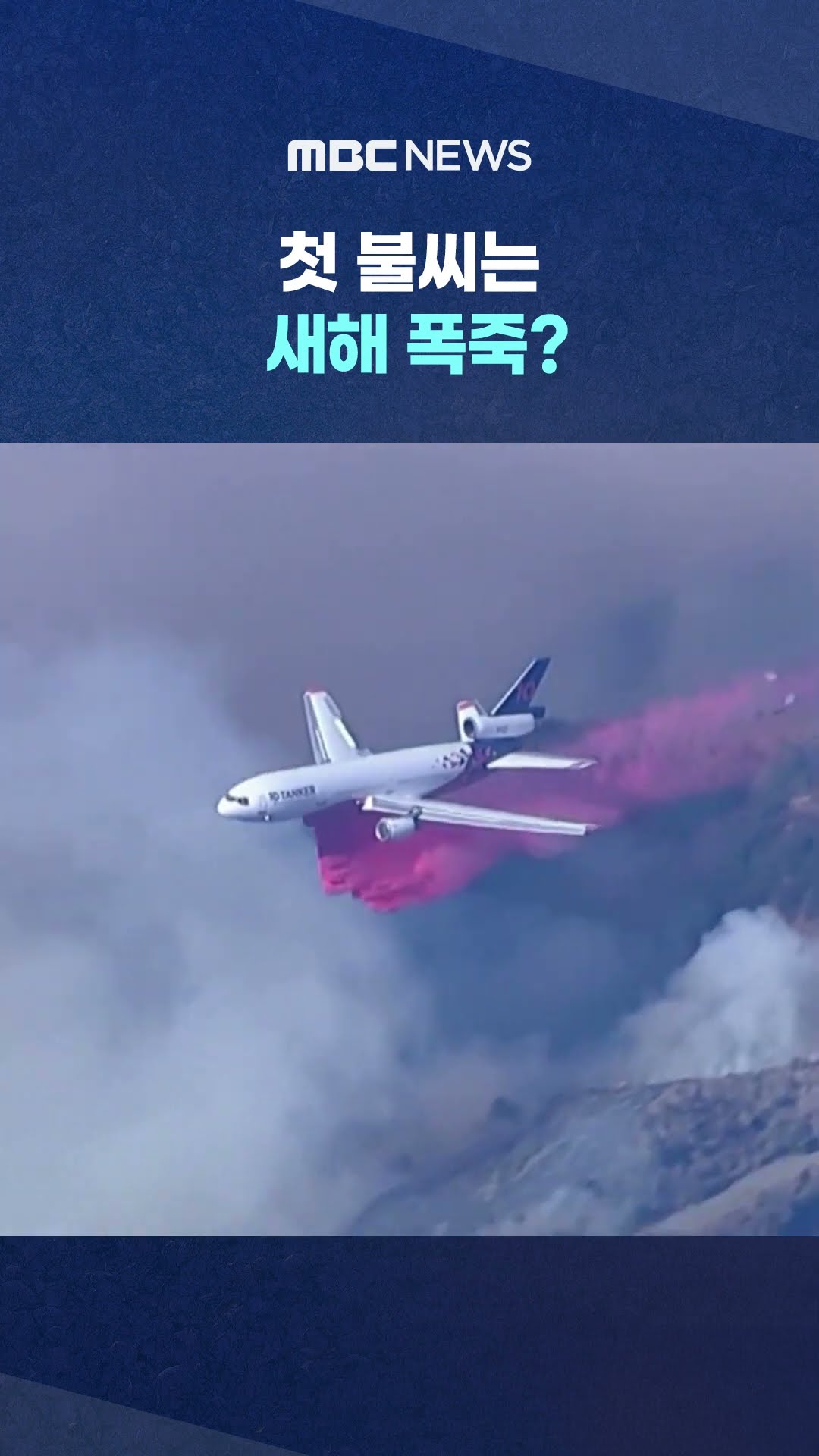 LA 초토화시킨 산불 #Shorts (MBC뉴스)