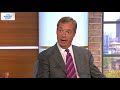 Nigel Farage on returning to politics, Trump, Theresa May and Article 50