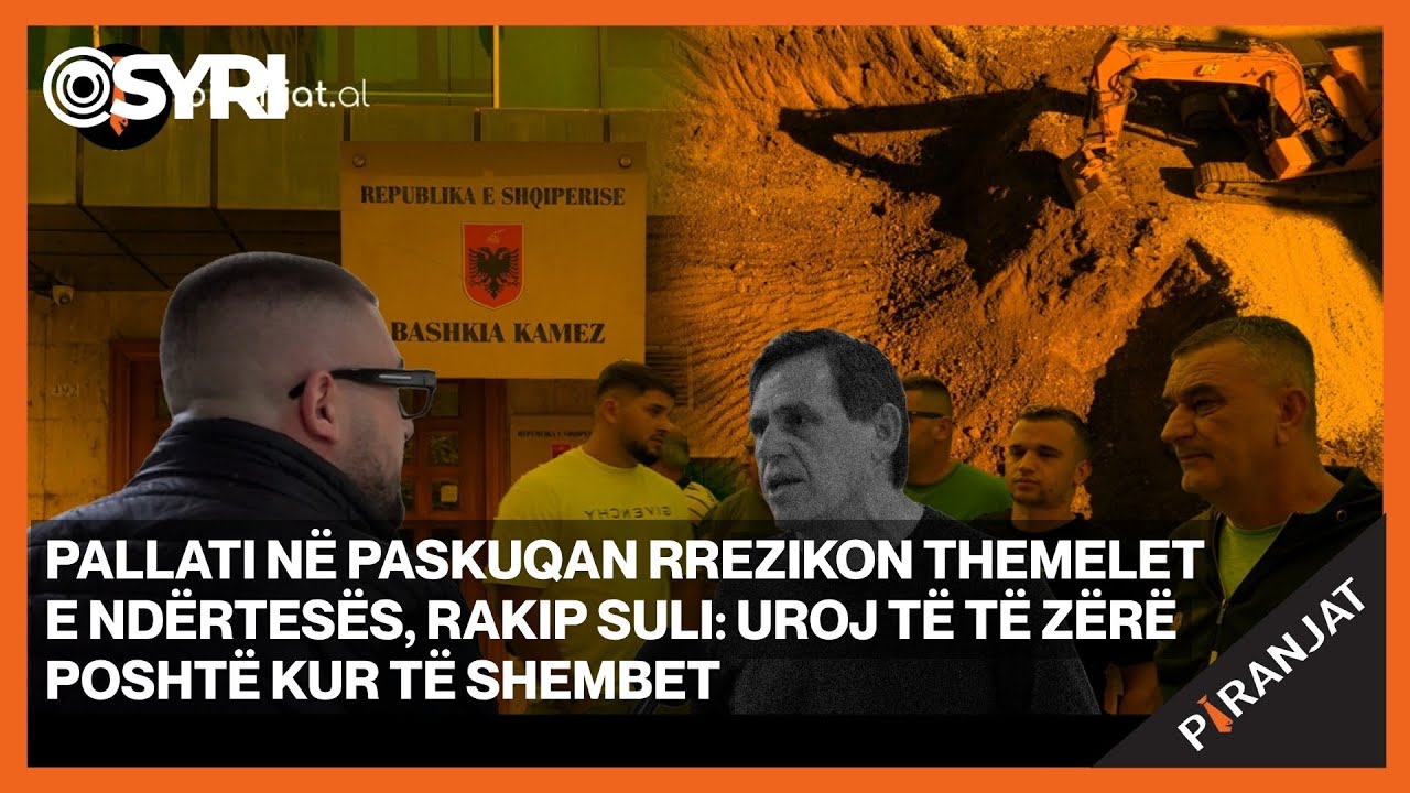 Pallati në Paskuqan rrezikon themelet e ndërtesës, Rakip Suli: Uroj të të zërë poshtë kur të shembet