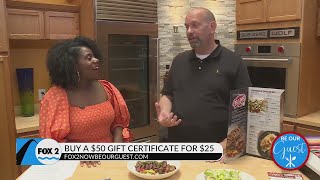 Be Our Guest! Buy a $50 gift certificate to Prados for only $25!