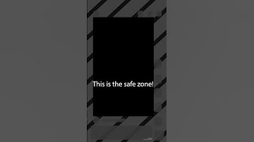 YouTube Shorts Safe Zone Template Download - Where To Add Subtitles