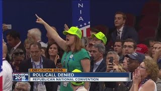 Roll-called denied at the Republican National Convention