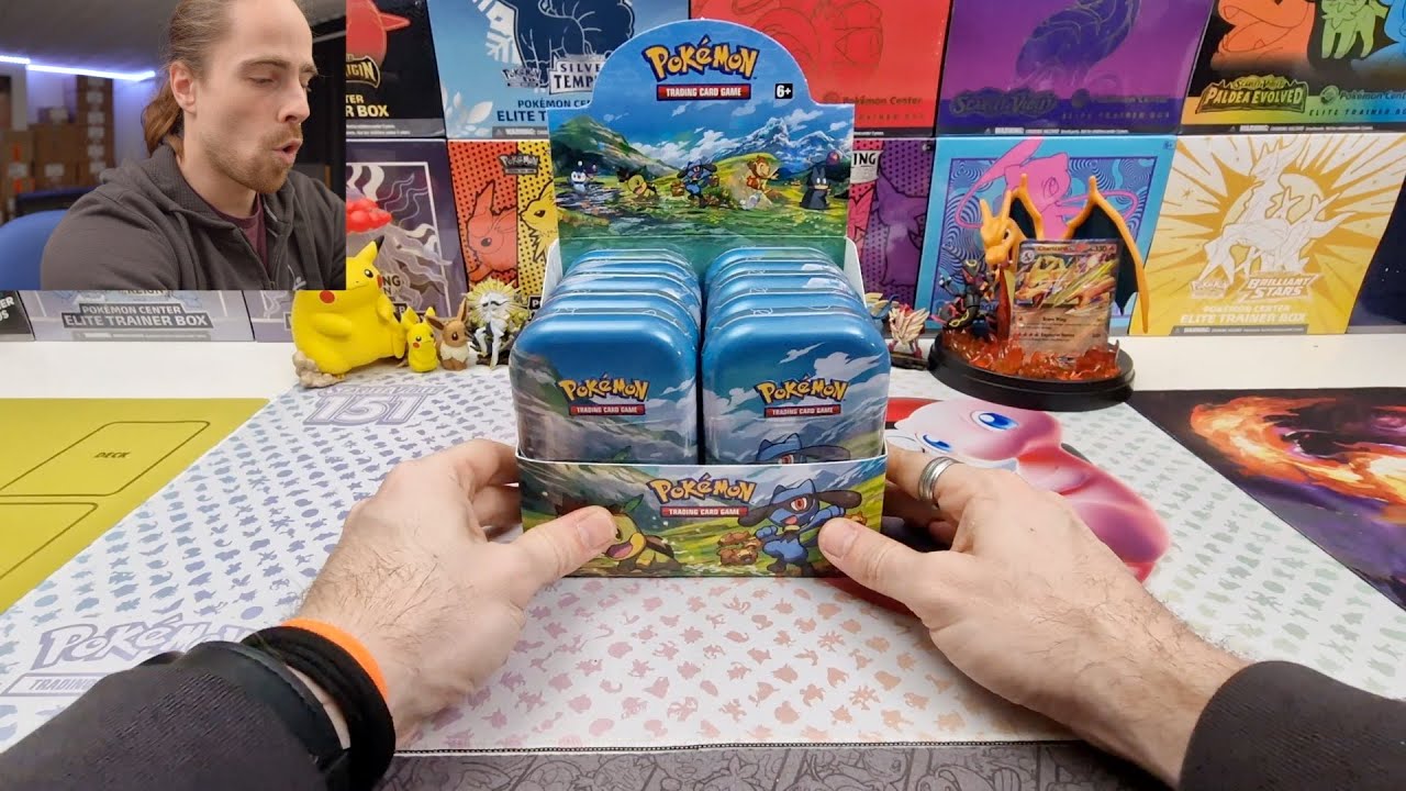 REPRINT WITH CHEAPER PACKS BUT MUCH MORE FUN TO OPEN!!! | SINNOH STARS MINI TIN DISPLAY