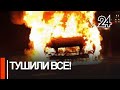 Автомобиль &quot;Опель&quot; загорелся в центре Казани на улице Островского